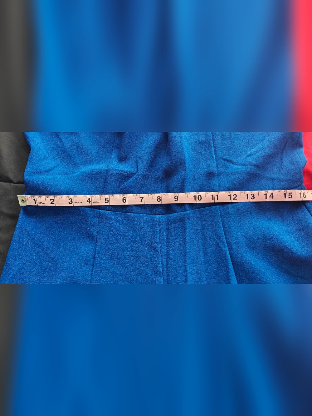 Julia Jordan Royal Blue Halter Jumpsuit - Picture 4 of 6